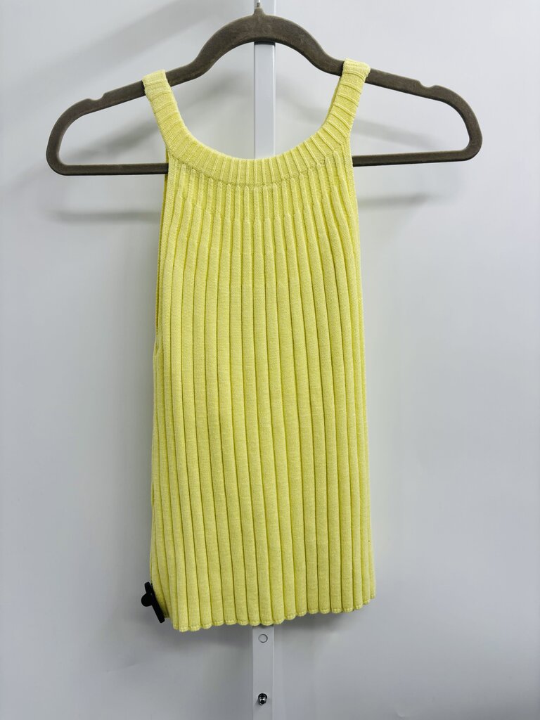 Anthropologie Top Yellow XS