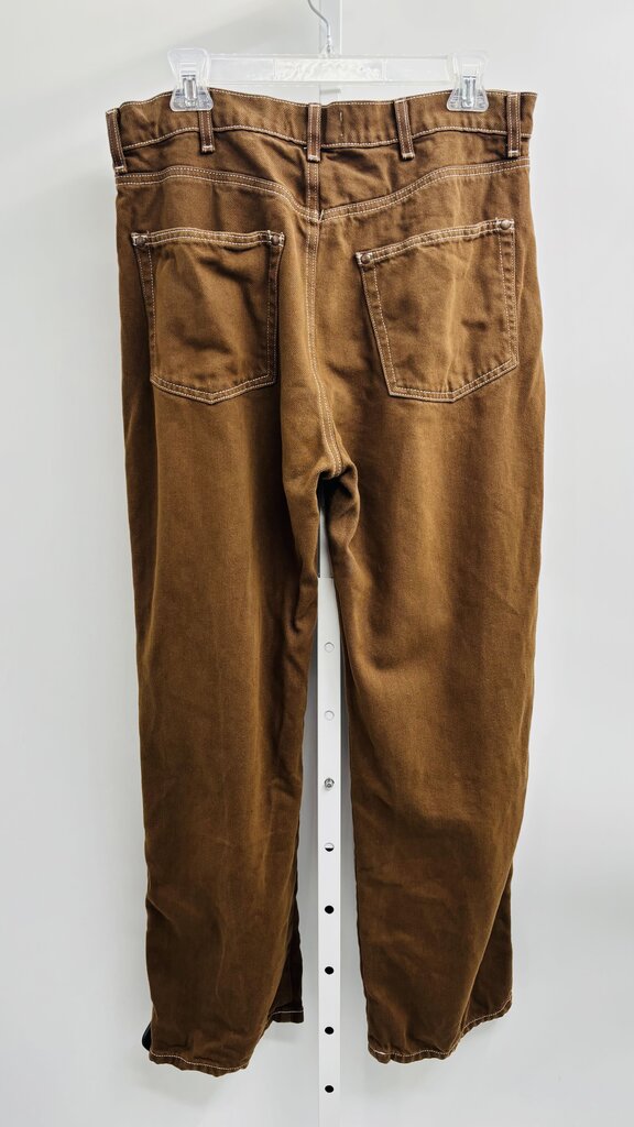 Reformation Jeans Straight Brown 12