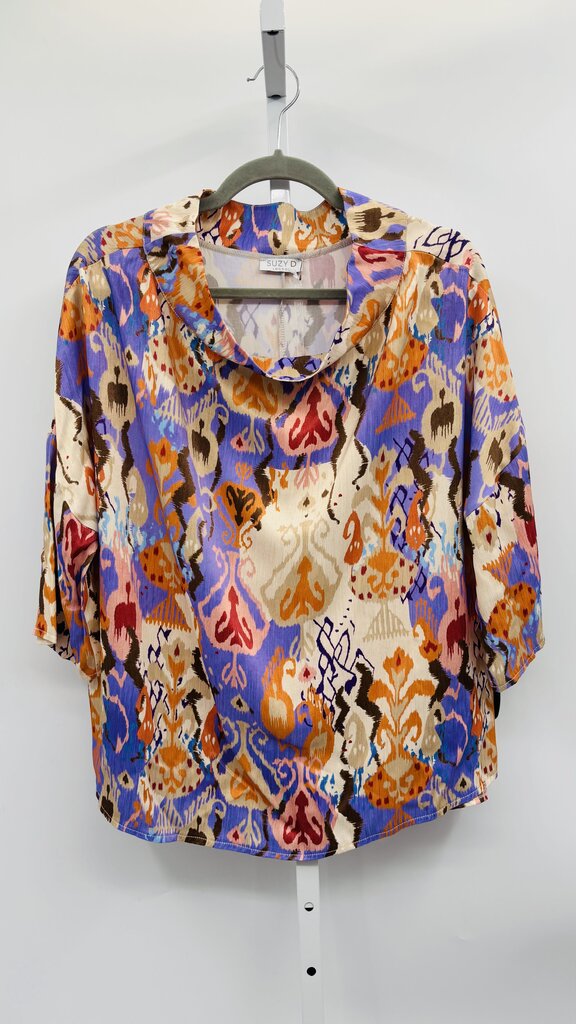 Suzy D Top Purple S