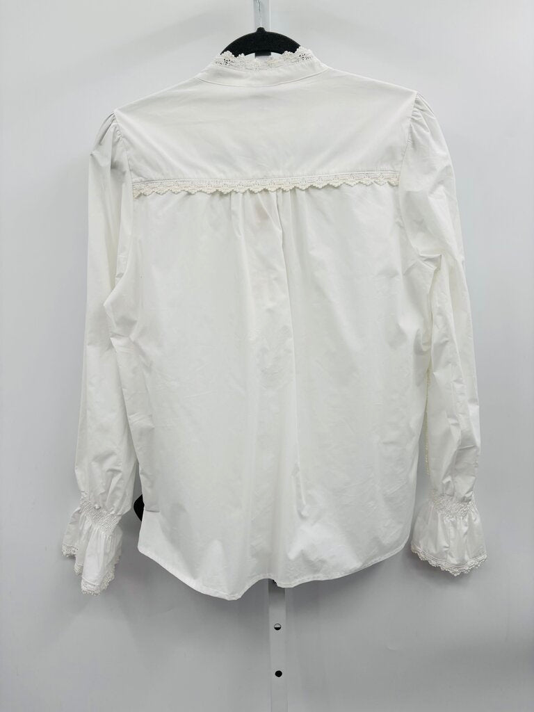 Suzy D Blouse White M