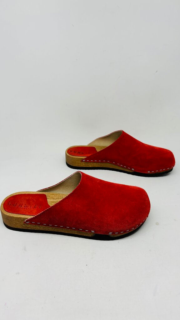 Kunsten Clogs Red 7.5