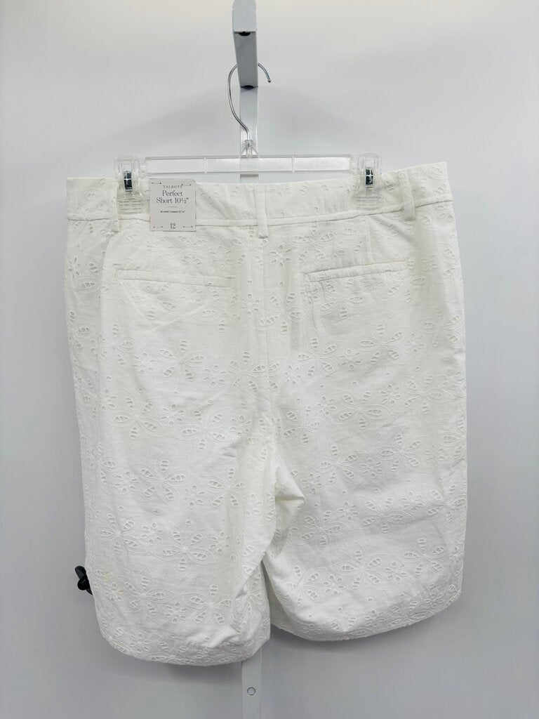 Talbots Shorts White 12