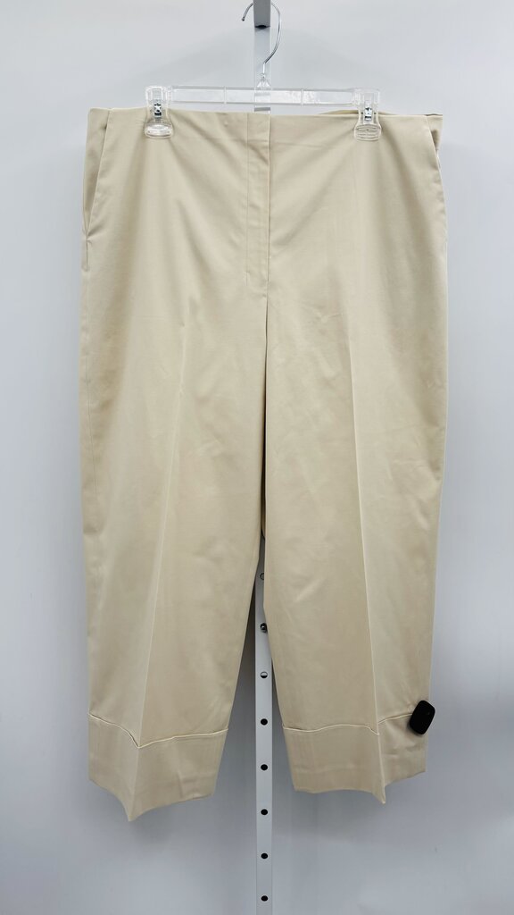 Theory Cropped Pants Khaki 14