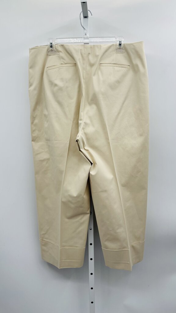 Theory Cropped Pants Khaki 14