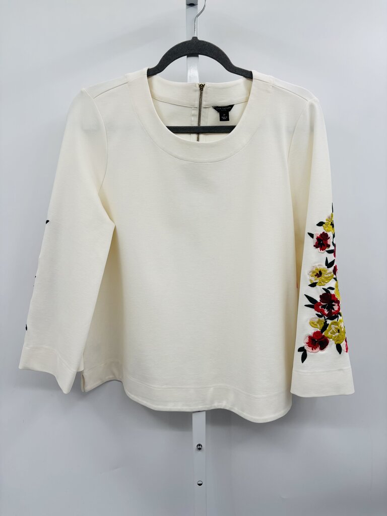 Ann Taylor Blouse Beige L