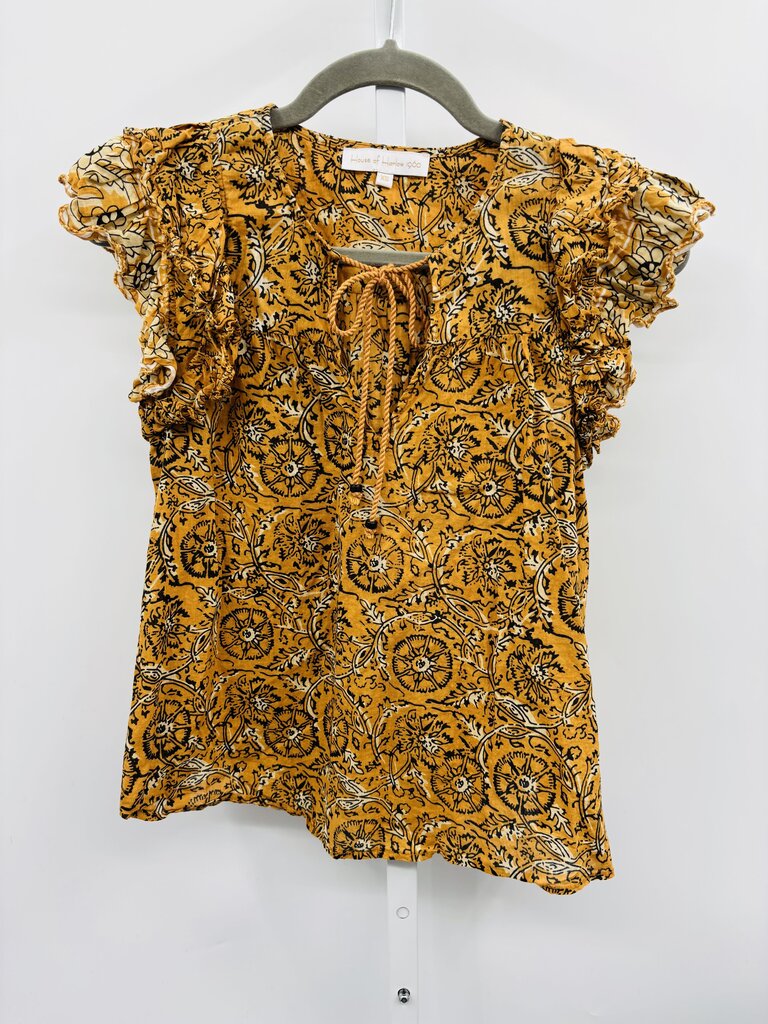 House of Harlow Blouse Orange XS