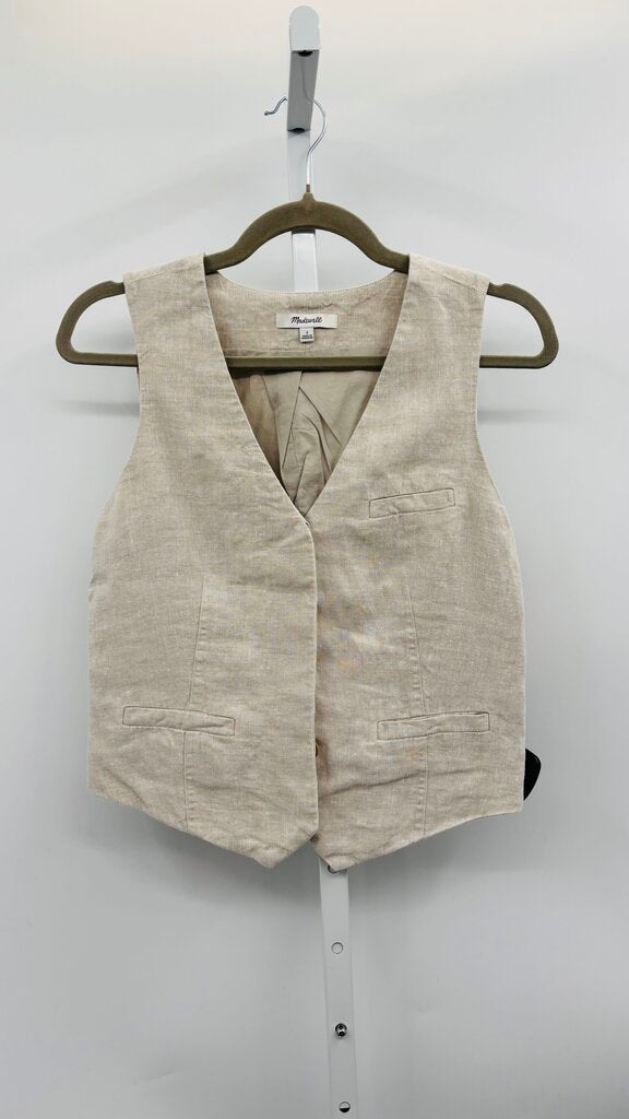 Madewell Vest Beige 2