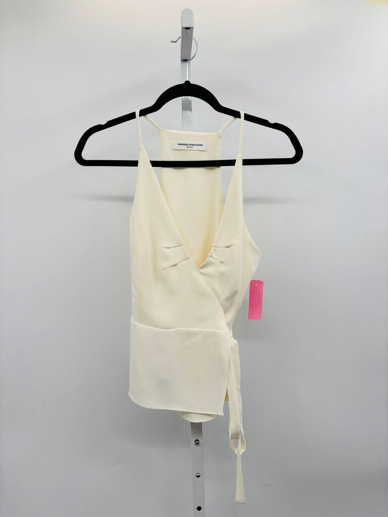 Amanda Uprichard Top Ivory L