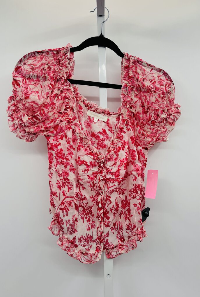 LoveShackFancy Blouse Pink 4