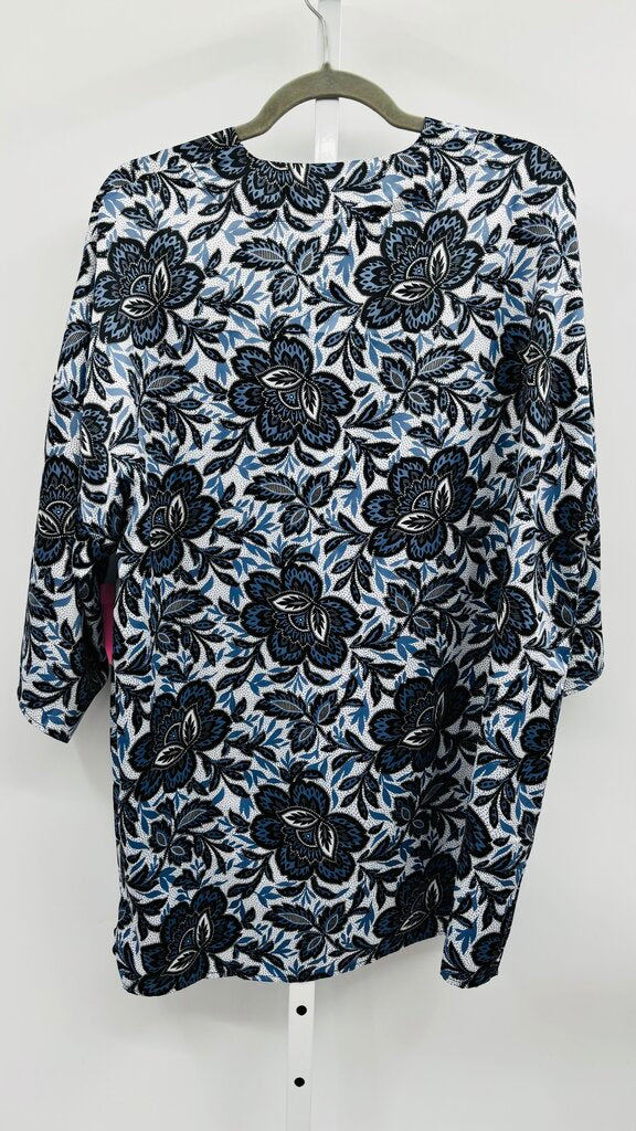 Ann Taylor Kimono Blue L