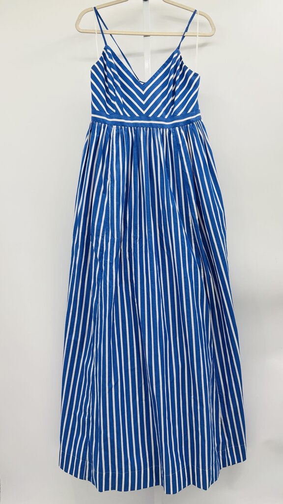J. Crew Maxi Dress Blue 12