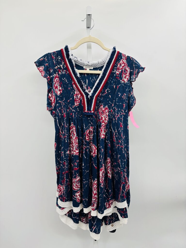 Poupette St. Barth Dress Navy S