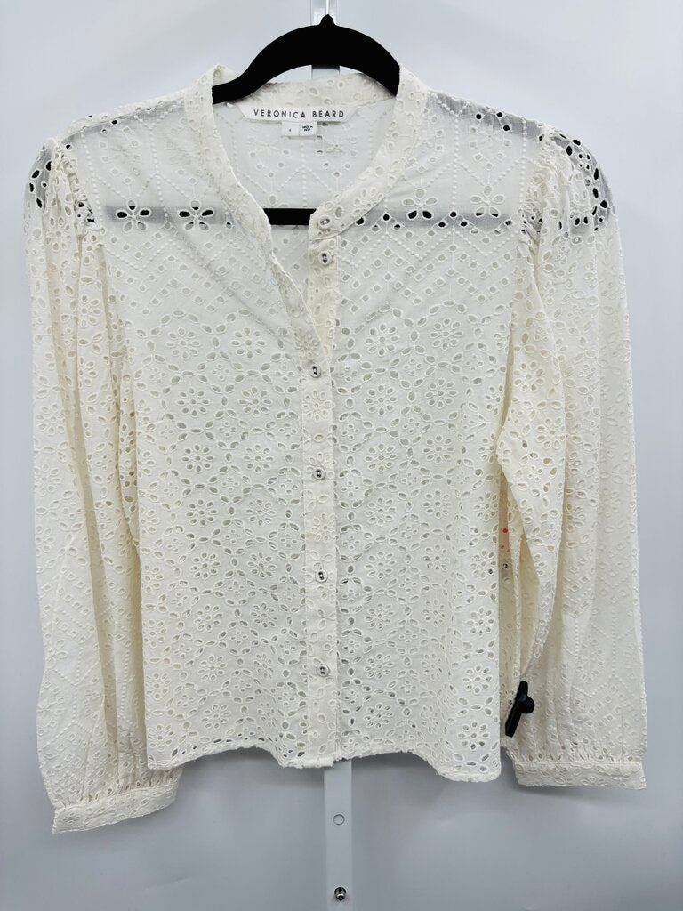 Veronica Beard Blouse White 4