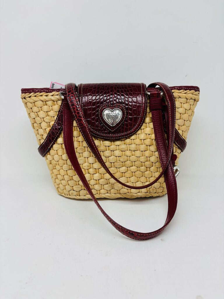 Brighton Handbag Burgundy