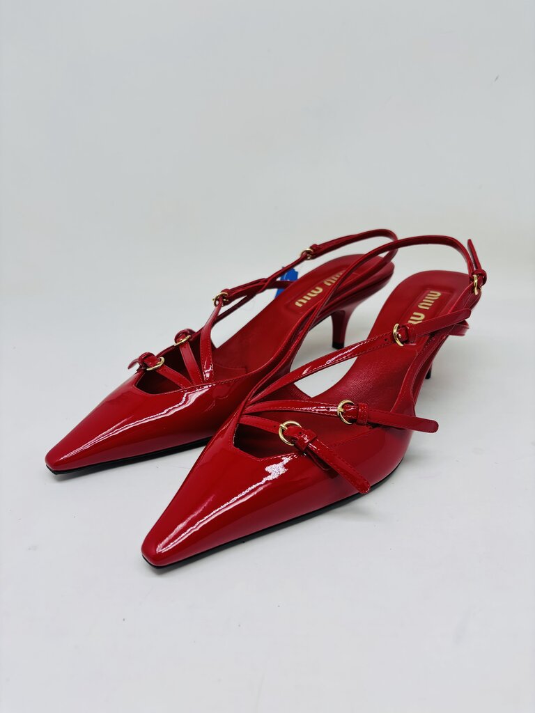 Miu Miu LUXURY SHOES Red 9