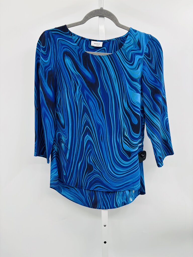 Akris: Punto Top Navy 2