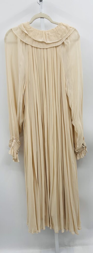 Anthropologie Maxi Dress Beige XL
