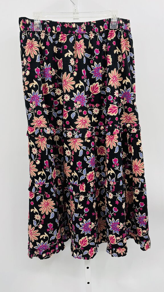Olivia James Skirt Maxi Black L