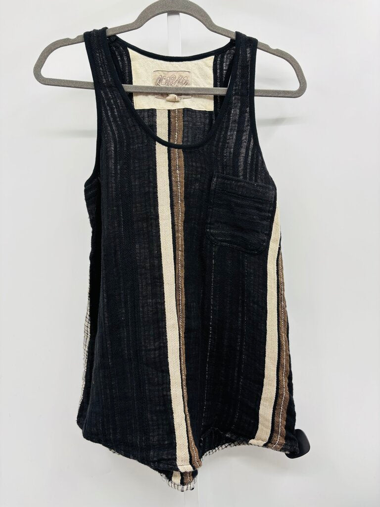 Ace & Jig Top Black XS