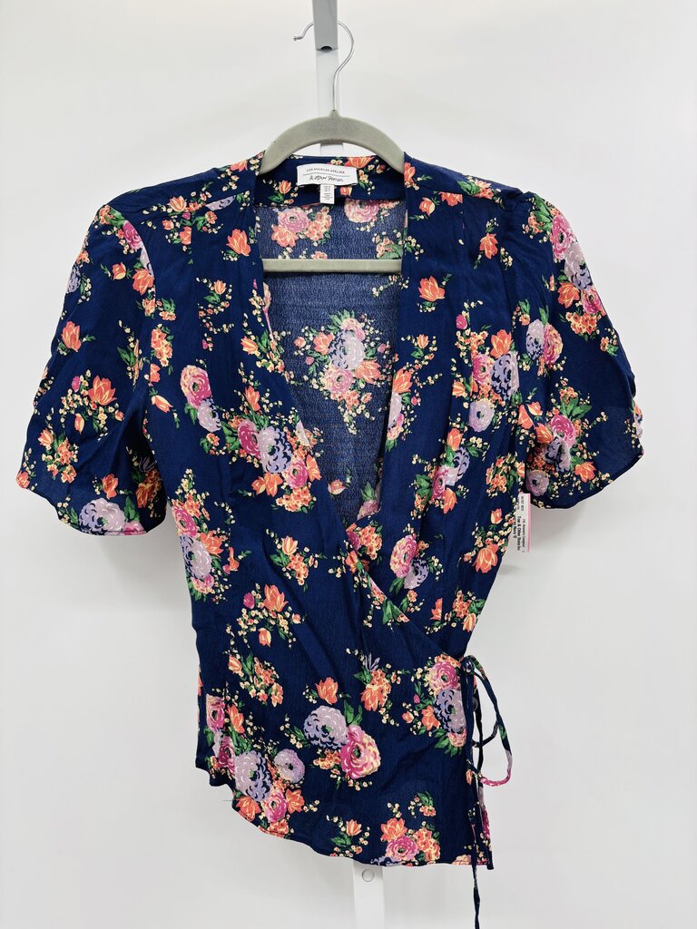 & Other Stories Top Navy 12