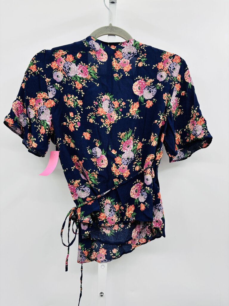 & Other Stories Top Navy 12