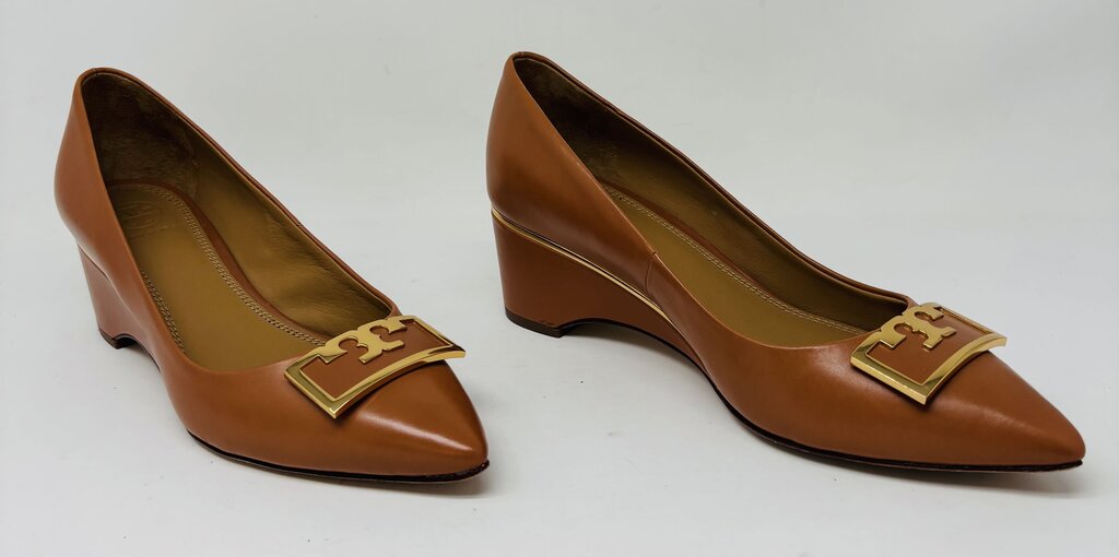 Tory Burch Wedge Tan 5.5