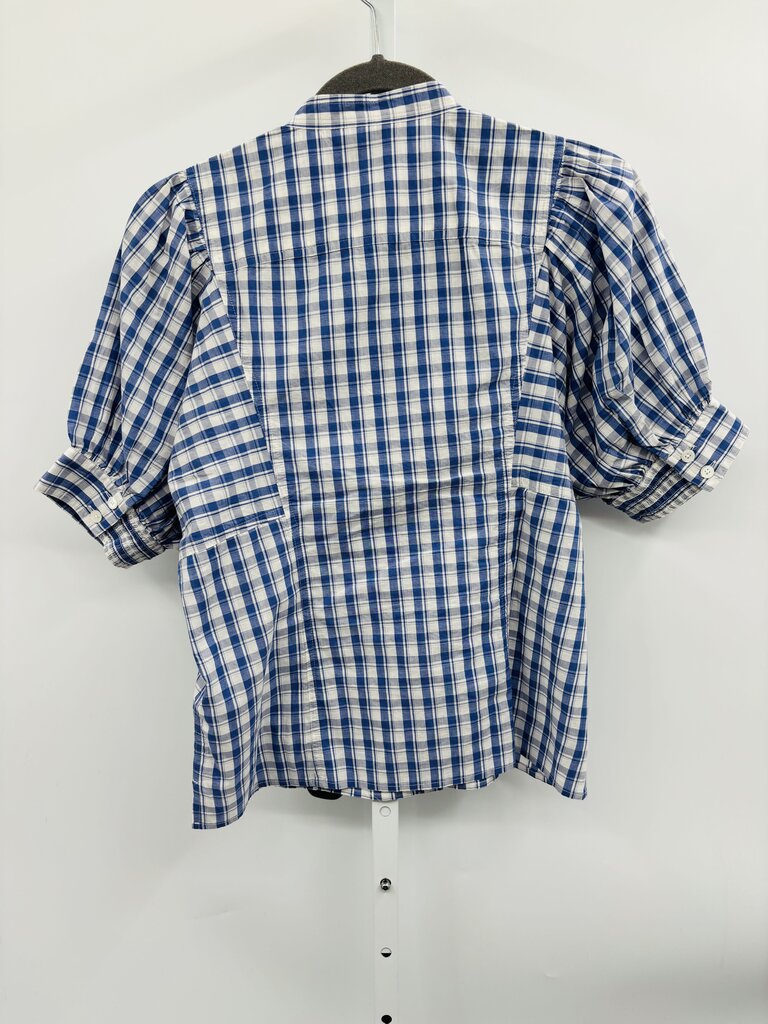 Madewell Blouse Blue 4