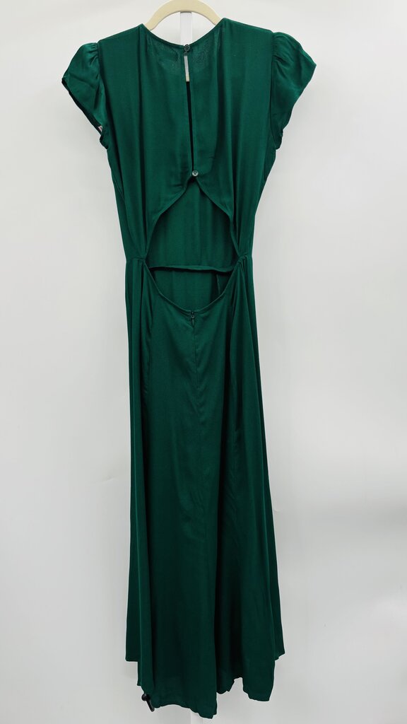 Reformation Maxi Dress Green 2