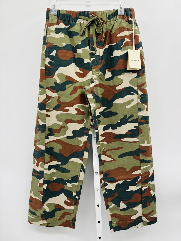 Mother Pants Straight Green 4