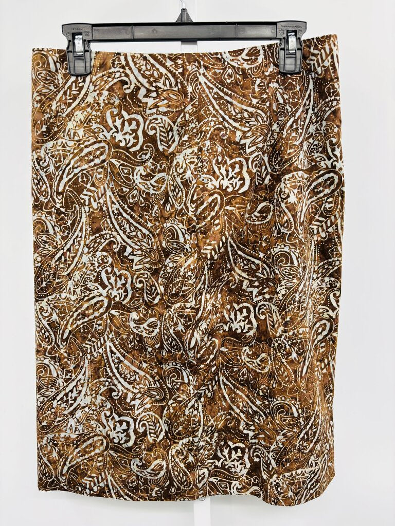 Ann Mashburn Skirt Brown 8