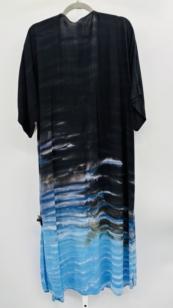 River + Sky Kimono Black S