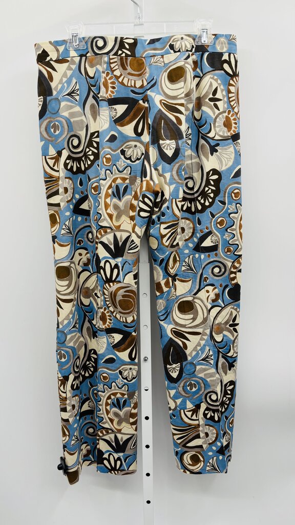 Max Mara Pants Wide Leg Blue L