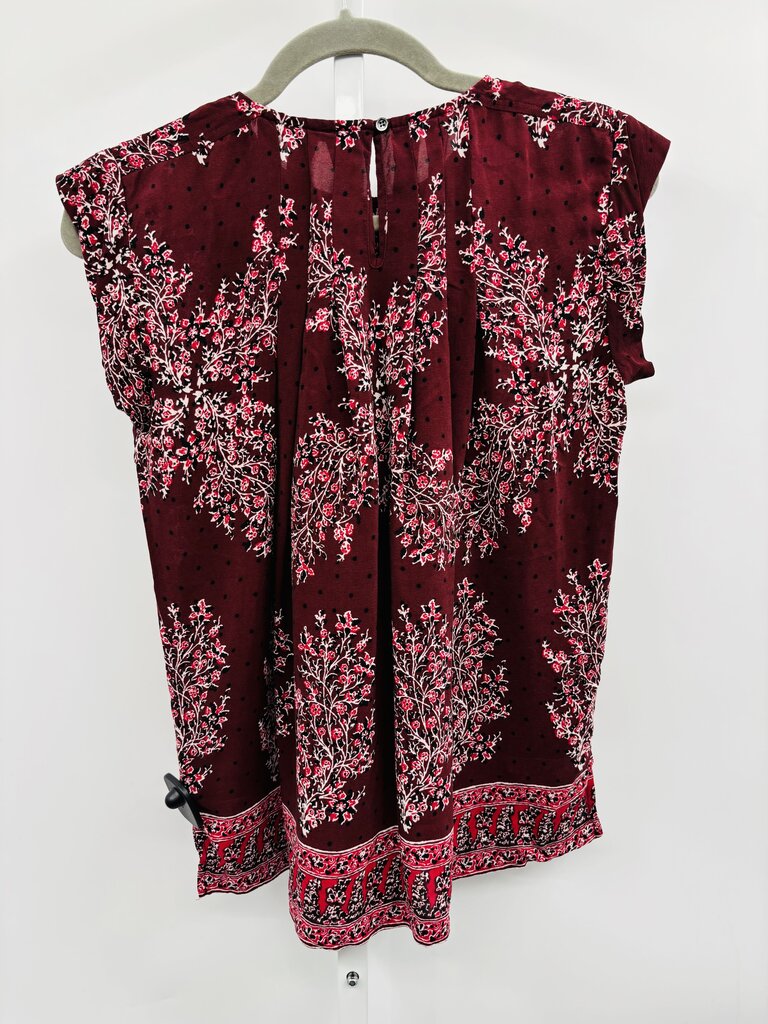 Madewell Top Burgundy XS