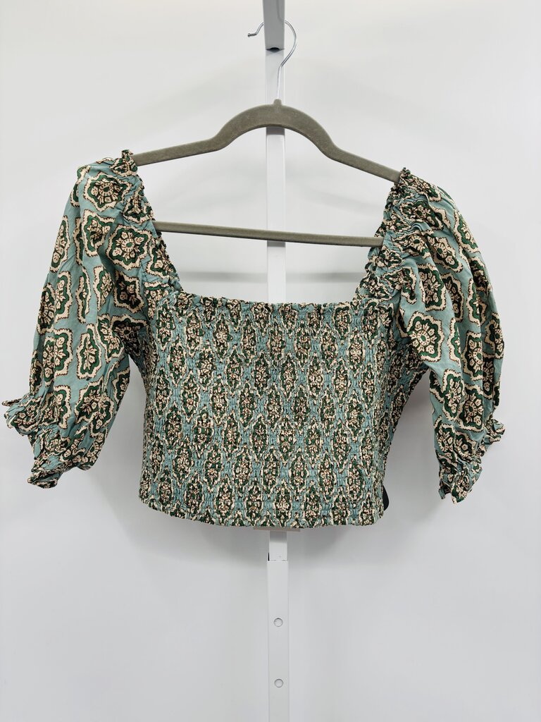 Zara Blouse Green S