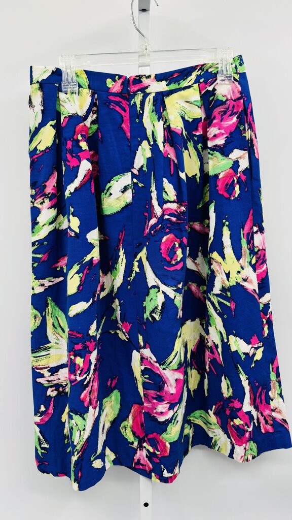 Shoshanna Skirt Midi Blue 10