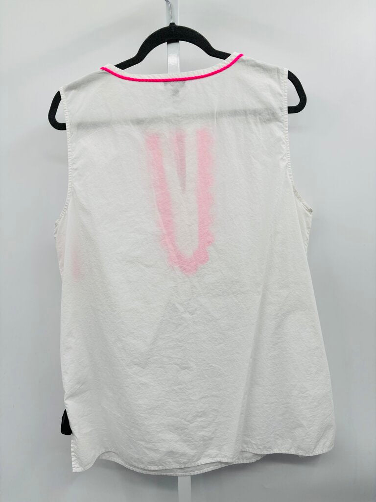 Talbots Top White XL