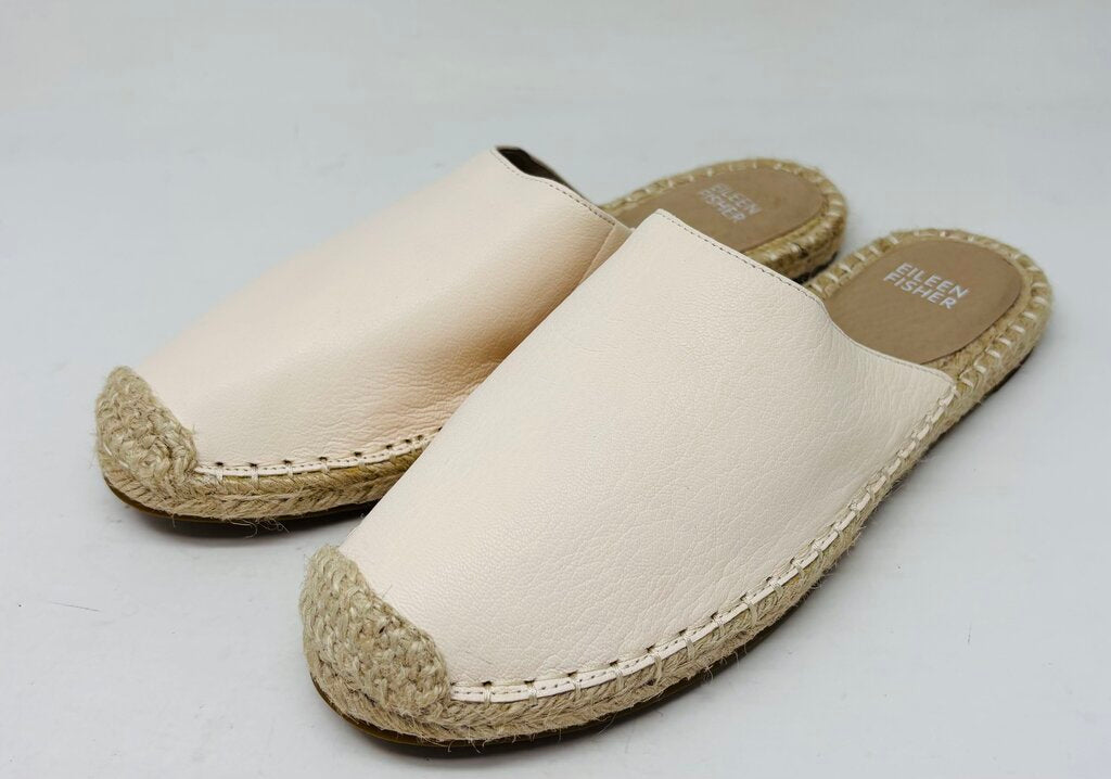 Eileen Fisher Mules Beige 8.5