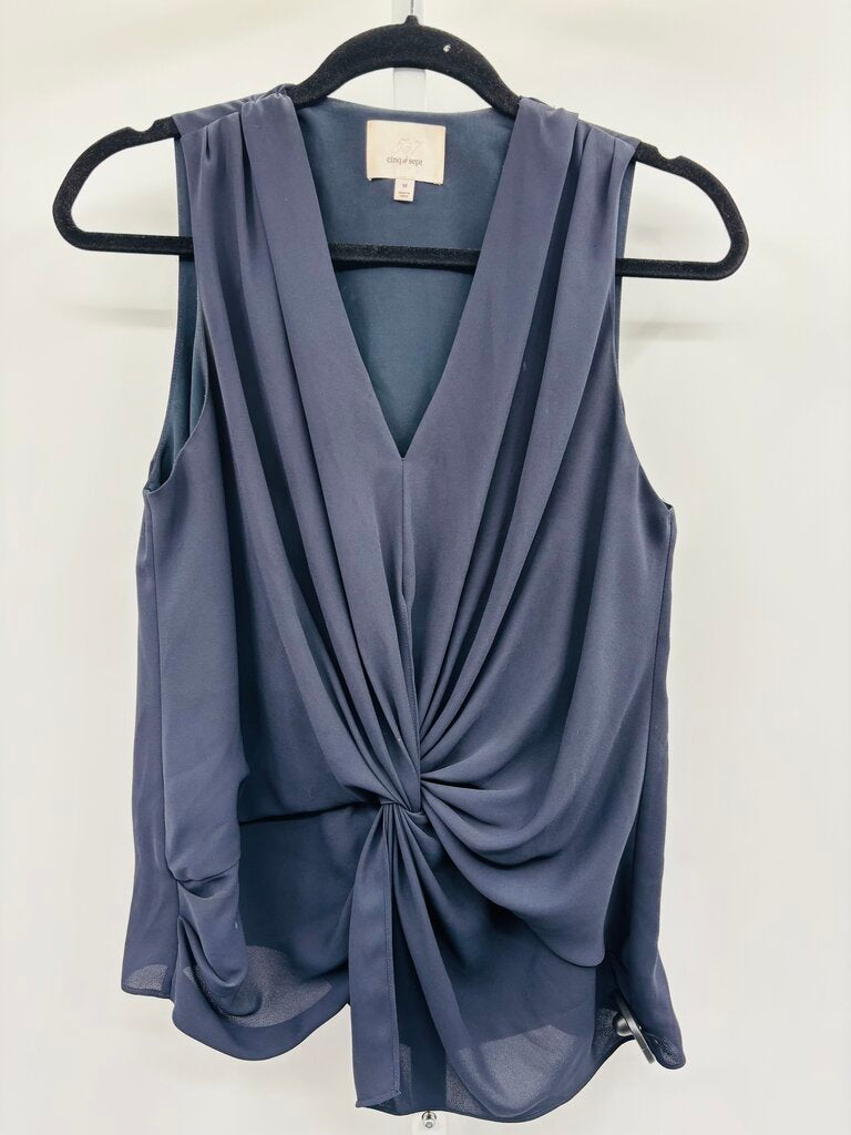 Cinq a Sept Top Navy M