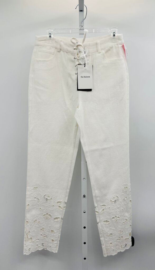 En Saison Pants Straight White S