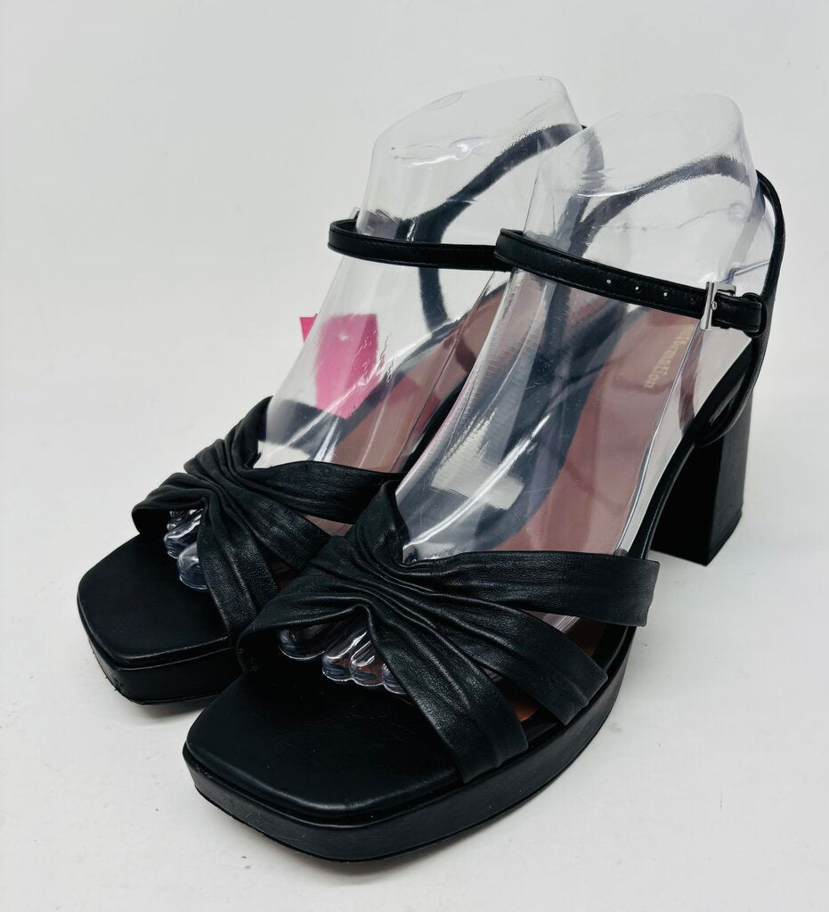 Reformation Heels Black 8