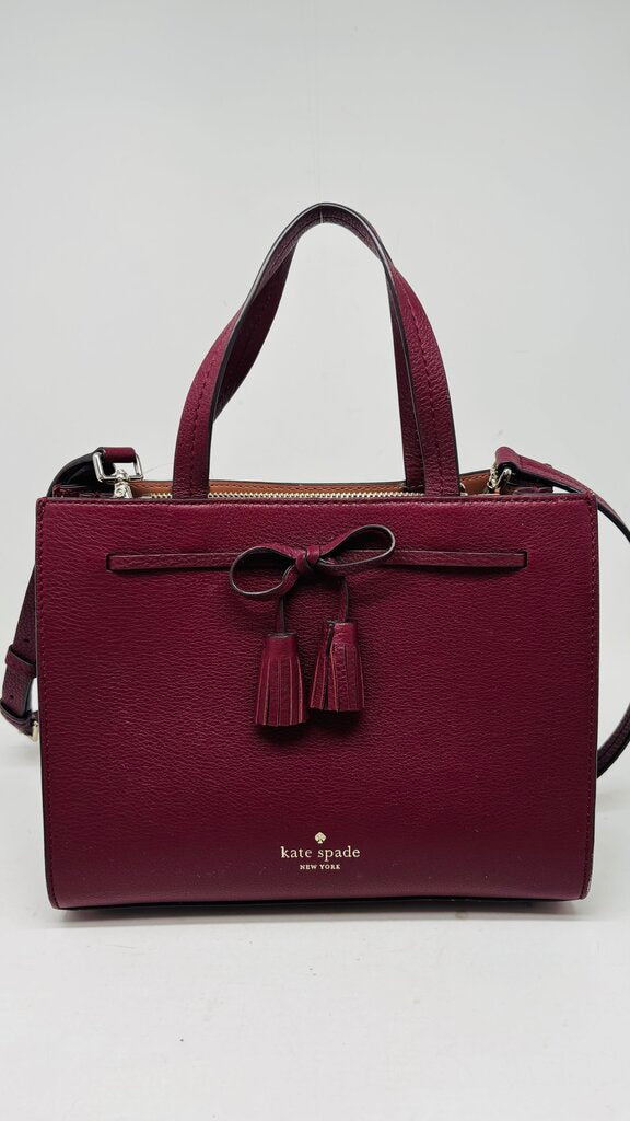 Kate Spade Crossbody Bag Burgundy