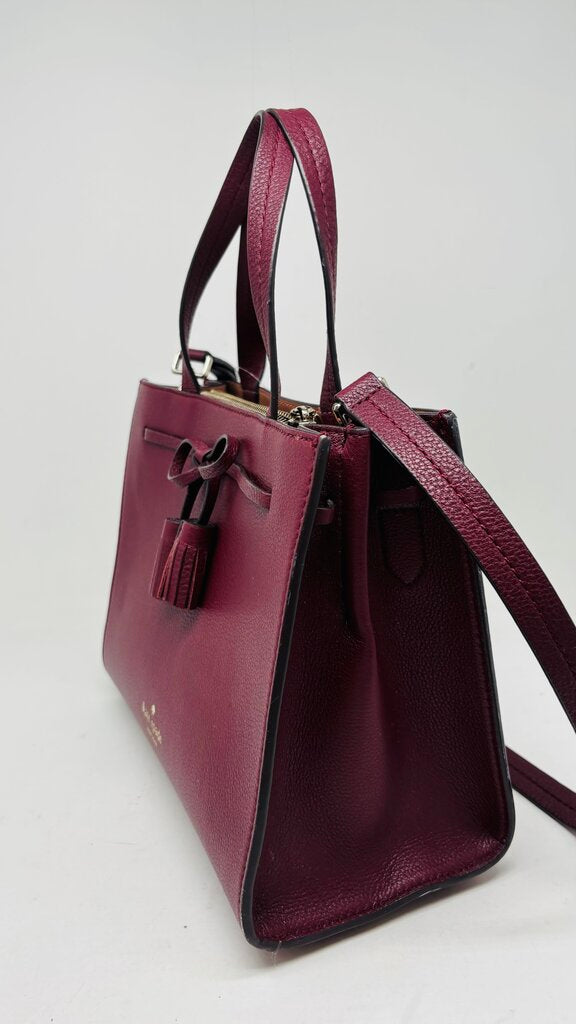 Kate Spade Crossbody Bag Burgundy