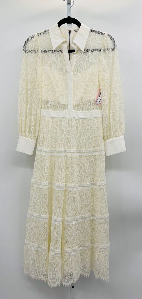 Alice + Olivia Maxi Dress White 0