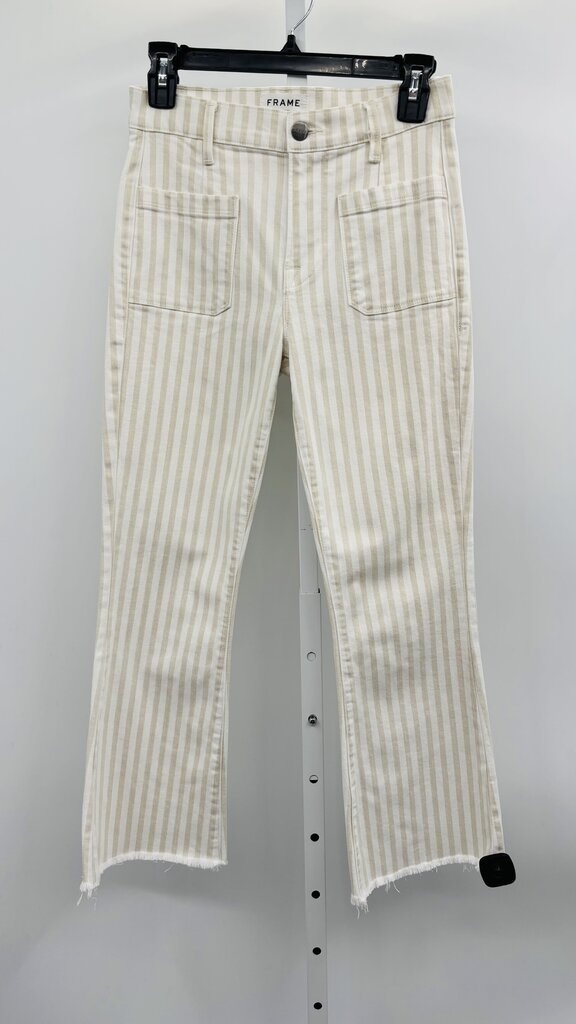 Frame Jeans Flare Beige 2