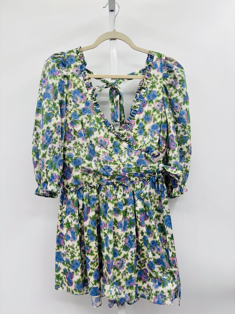 For Love and Lemons Dress Blue M