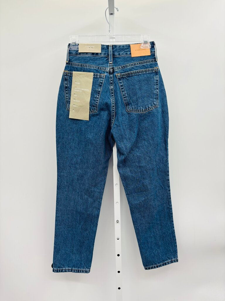 Everlane Jeans Straight Denim 0