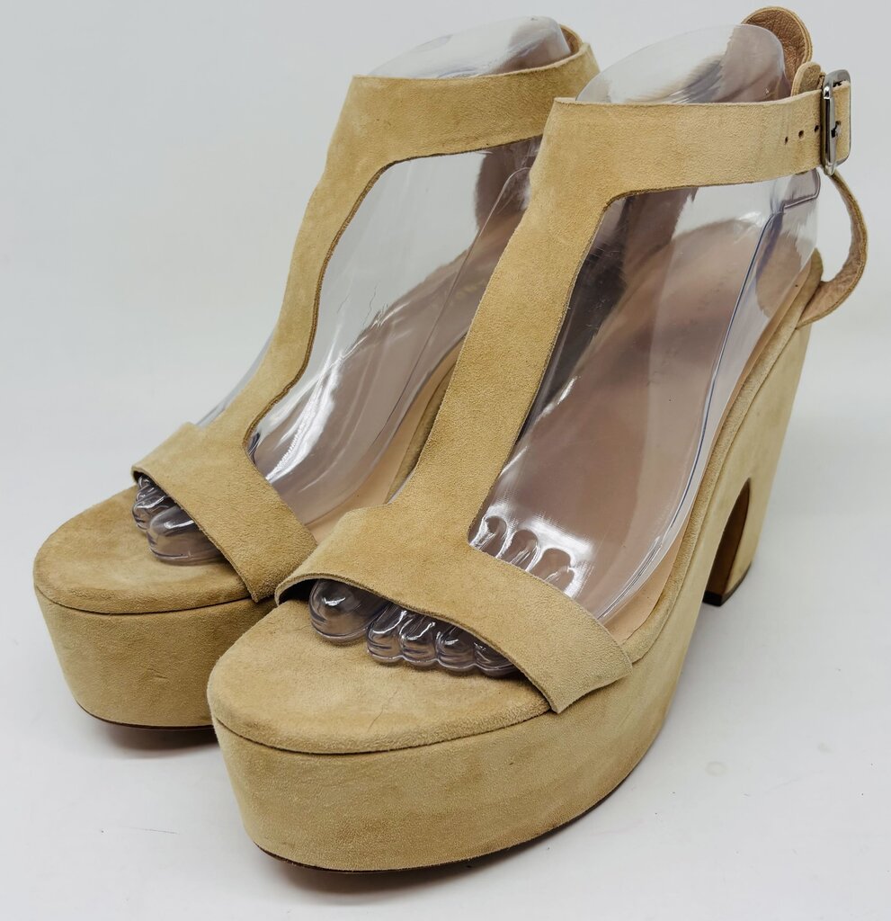 Loeffler Randall Heels Beige 9.5