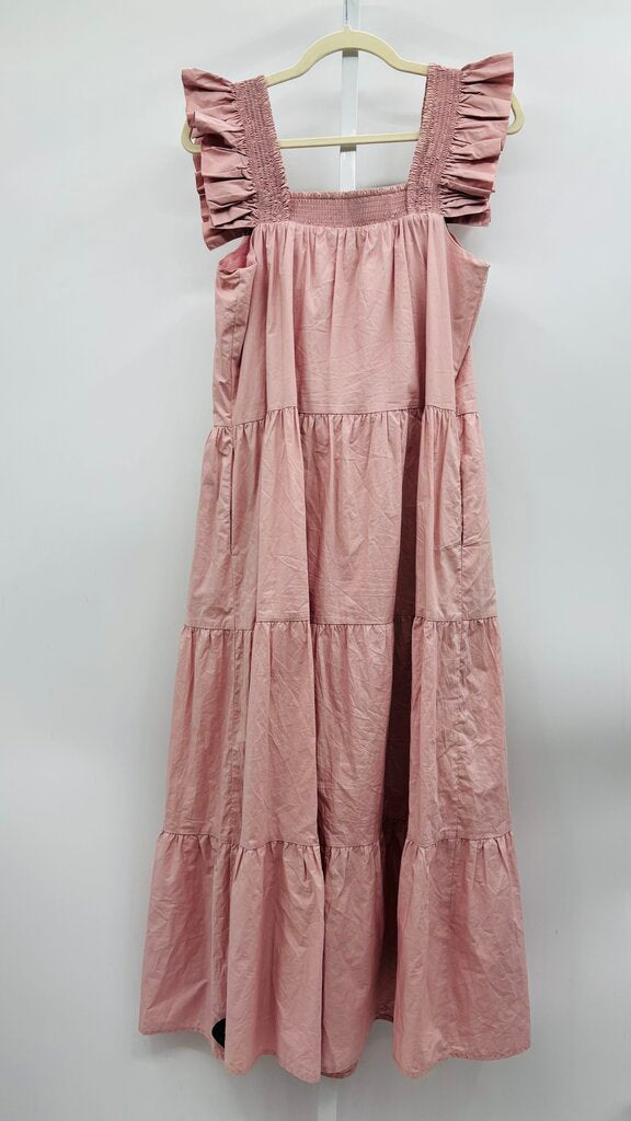 English Factory Maxi Dress Pink XS