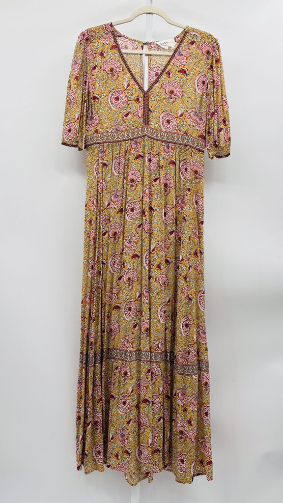 ba&sh Maxi Dress Yellow M