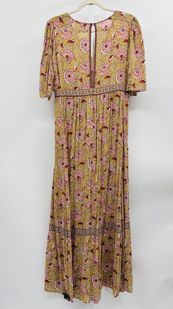 ba&sh Maxi Dress Yellow M